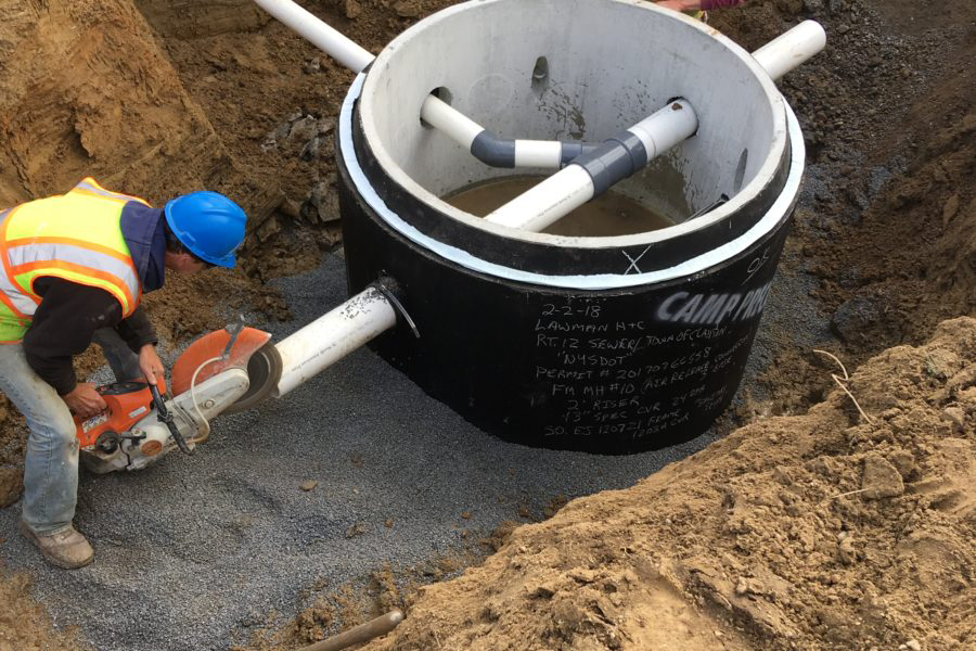 Town-of-Clayton-Sewer-District-Project-2019-Site-Utilities